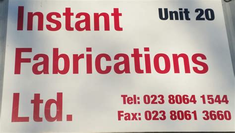 instant fabrications southampton